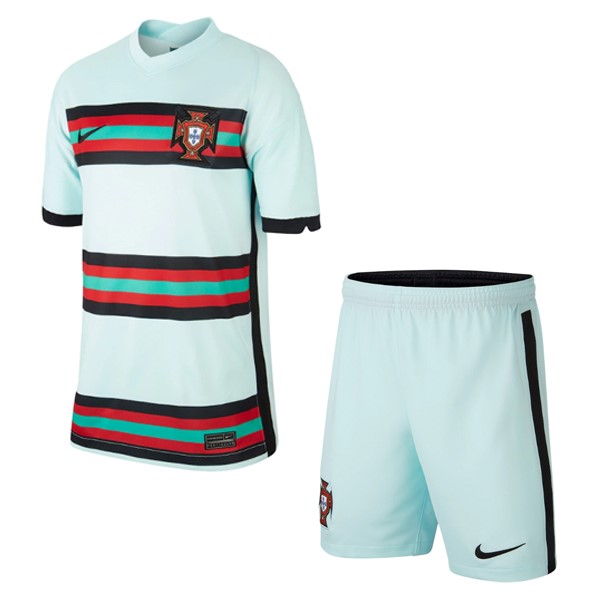 Camiseta Portugal 2ª Kit Niños 2020 Blanco